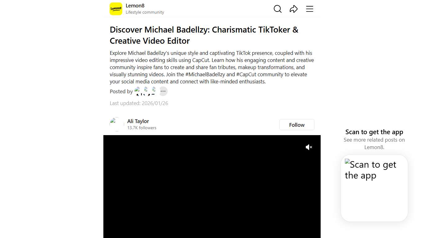 Discover Michael Badellzy: Charismatic TikToker & Creative Video Editor